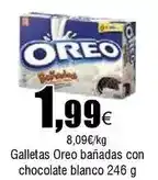 FROIZ Oreo - galletas banadas con chocolate blanco oferta