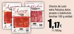 FROIZ Palcarsa - chorizo de leon extra oferta
