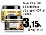 FROIZ Gliss - mascarilla oil nutricion o ultra repair oferta