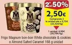 FROIZ Magnum - frigo bon bon white chocolate & cookies o almond salted caramel oferta