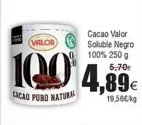FROIZ Valor - cacao soluble negro oferta