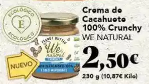 Gadis Butter - crema de cacahuete 100% crunchy oferta