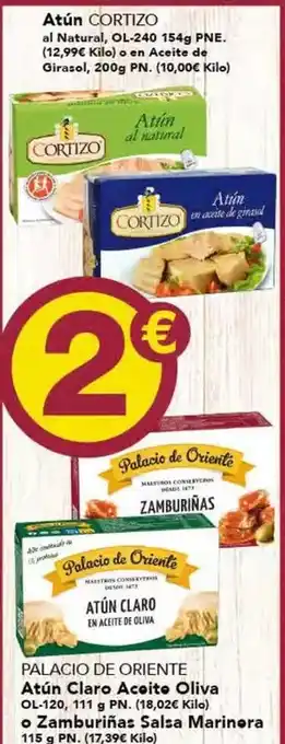 Gadis Palacio de oriente - atun claro, acitos oliva oferta