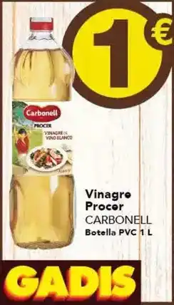 Gadis Carbonell - vinagre procer oferta