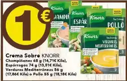 Gadis Knorr - crema sobre oferta