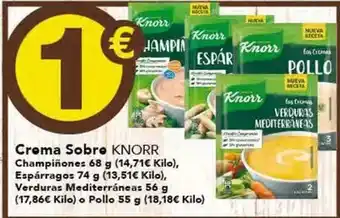 Gadis Knorr - crema sobre oferta