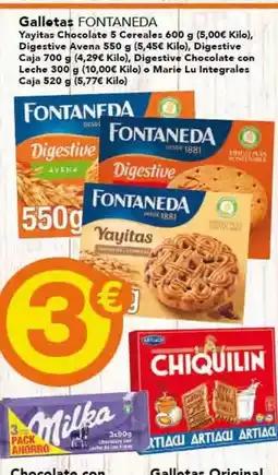 Gadis Fontaneda - galletas oferta