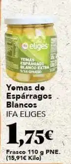 Gadis Ifa eliges - yemas de esparragos blancos oferta