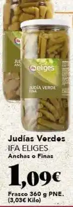 Gadis Eliges - judias verdes oferta