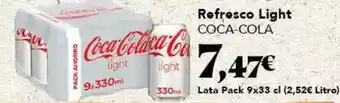Gadis Coca-cola - refresco light oferta