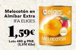 Gadis Ifa eliges - melocoton on almibar extra oferta