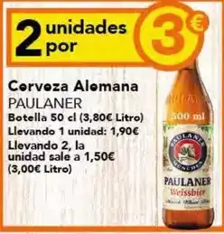 Gadis Paulaner - cerveza alemana oferta