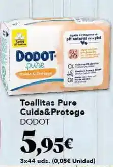 Gadis Dodot - toallitas pure cuida&protege oferta