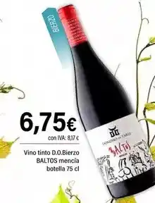 Cash Ifa Vino tinto d.o. bierzo mencía botella oferta