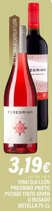 Cash Ifa Castilla - vino d.o.león pregrino prieto picudo tinto joven o rosado oferta