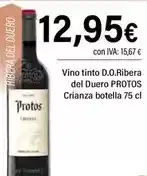 Cash Ifa Protos - vino tinto d.o. ribera del duero crianza botella oferta