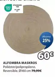 JYSK Tex - alfombra maskros oferta