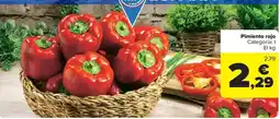 Carrefour Market Pimientos rojo oferta