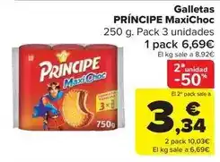 Carrefour Market Príncipe - galletas maxichoc oferta