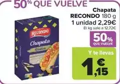 Carrefour Market Recondo - chapata oferta