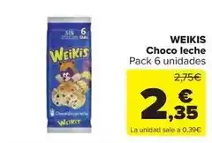 Carrefour Market Weikis - choco leche oferta