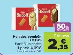 Carrefour Market Lotus - helados bombon oferta