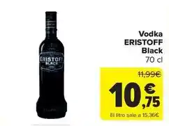 Carrefour Market Eristoff - vodka black oferta