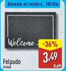 ALDI Felpudo oferta