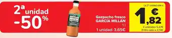 Carrefour Market Garcia millan - gazpacho fresco oferta
