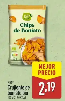 ALDI Bio - crujiente de boniato bio oferta