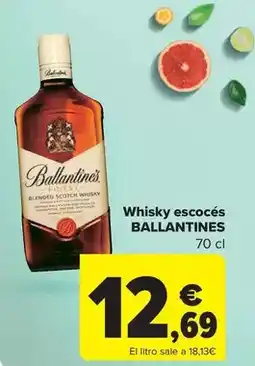 Carrefour Market Ballantine's - whisky escoces oferta