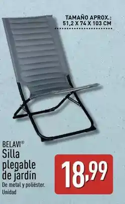 ALDI Belavi - silla plegable de jardin oferta