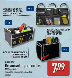 ALDI Auto xs - organizador para coche oferta