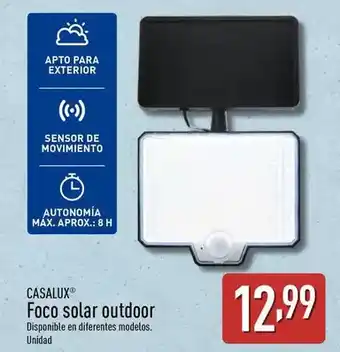 ALDI Casalux - foco solar outdoor oferta
