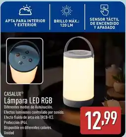 ALDI Casalux - lampara led rgb oferta