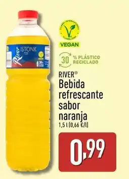 ALDI River - bebida refrescante sabor naranja oferta