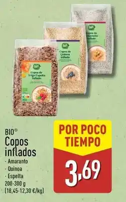 ALDI Bio - copos inflado oferta