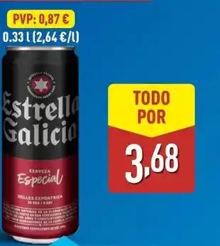 ALDI Estrella galicia - cerveza especial oferta