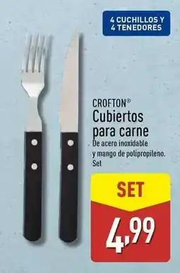 ALDI Crofton - cubiertos para carne oferta