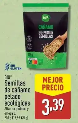 ALDI Bio - semillas de canamo pelado ecológicas oferta