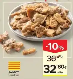 Caprabo Salgot - llardons oferta