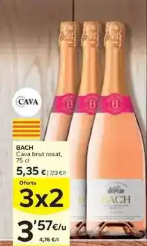 Caprabo Bach - cava brut rosat oferta