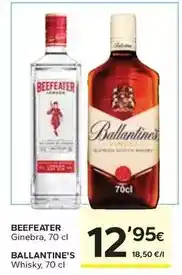 Caprabo Beefeater - ginebra oferta