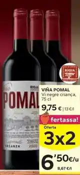 Caprabo Viña pomal - vi negre criança oferta