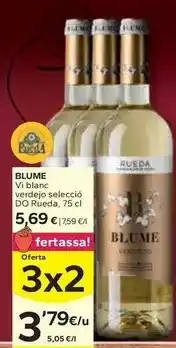Caprabo Blume - vi blanc seleccio do rueda oferta