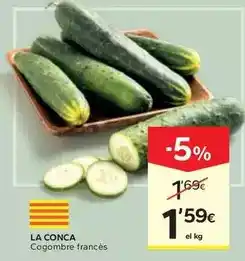 Caprabo La conca - cogombre frances oferta