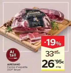 Caprabo Aire sano - centre d'espatlla dop teruel oferta