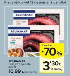 Caprabo Aguinamar - pota de pop cuita oferta