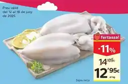 Caprabo Sipia neta oferta