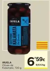 Caprabo Iruela - olives de kalamata oferta